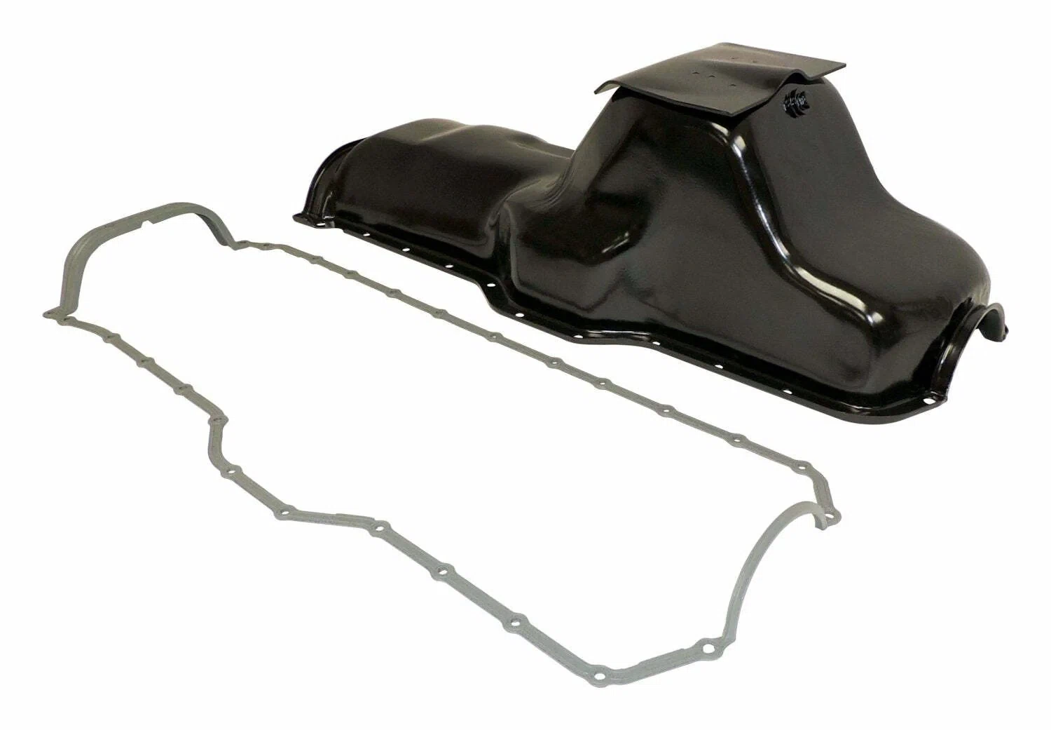 Crown Automotive - Steel Black Engine Oil Pan Kit - 3243152K